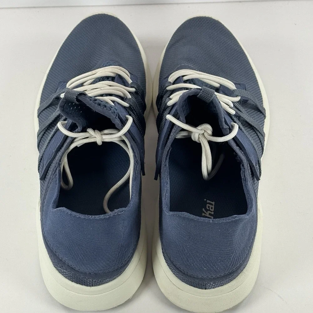 Olukai Holo Navy‎ Mesh Boat Athletic Running Walking Shoes Beach Men's Size 11.5